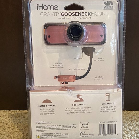 iHome Gravity Gooseneck Mount - Picture 2 of 2